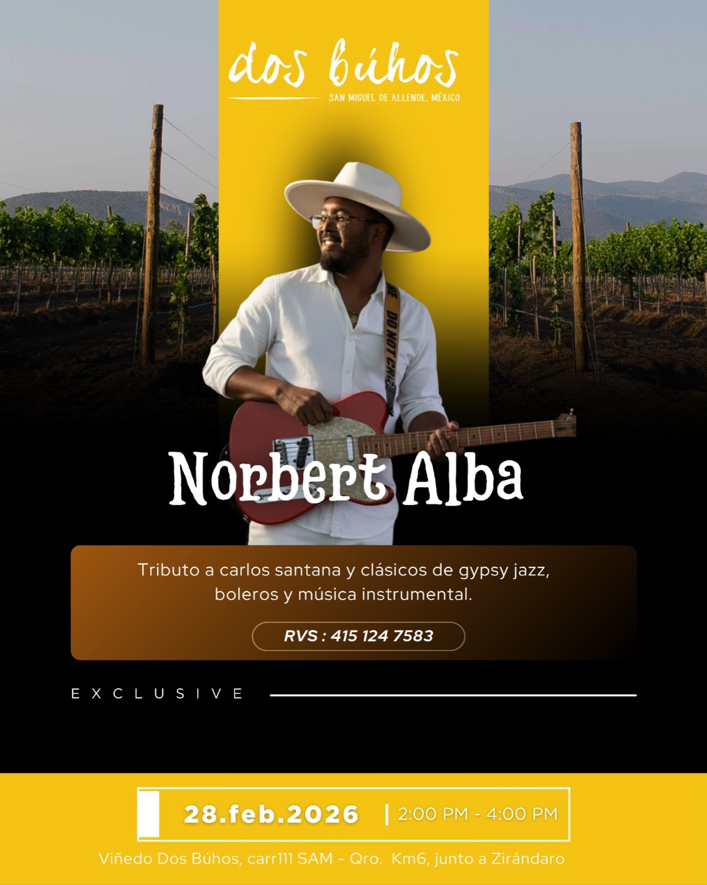 Dos buhos evento Norbert